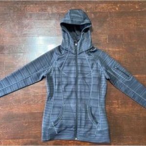 Athleta full zip hoodie with thumb holes
